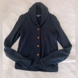 Ralph Lauren collared cardigan with knotted buttons - size Large